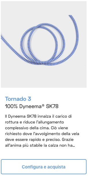 Tornado 3-Furling line- Armare Ropes